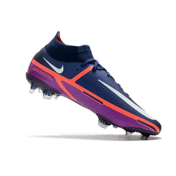 Nike Phantom GT Elite Dynamic Fit FG UV Azul marino Vit Lila